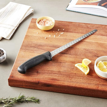 Mercer Culinary M23010 Millennia Black Handle, 10.3-Inch Granton Edge - Image 5