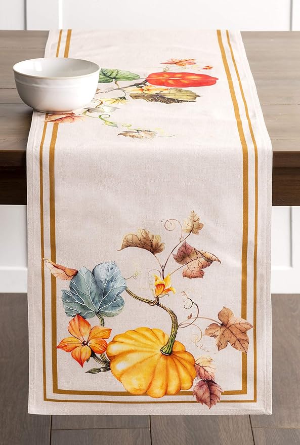 Maison d' Hermine Table Runner 100% Cotton 14.50" x 108" | Table Runners 108 - Image 9
