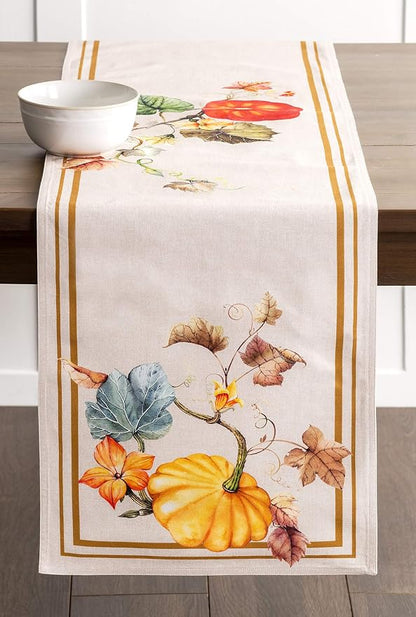 Maison d' Hermine Table Runner 100% Cotton 14.50" x 108" | Table Runners 108 - Image 9