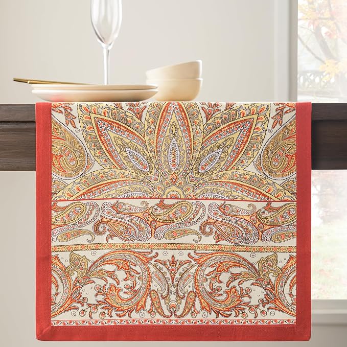 Maison d' Hermine Table Runner 100% Cotton 14.50" x 90" | Table Runners 90 - Image 8
