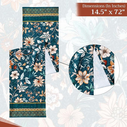 Maison d' Hermine Table Runner 100% Cotton 14.50" x 72" | Table Runners 72 - Image 6