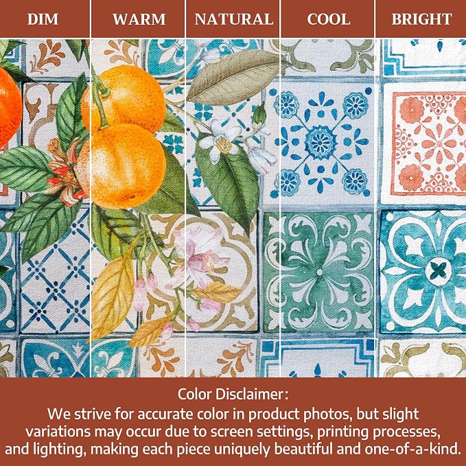 Maison d' Hermine Table Runner 100% Cotton 14.50" x 72" | Table Runners 72 - Image 6