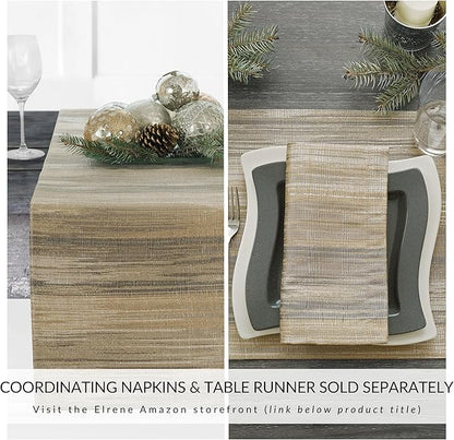 Villeroy & Boch Radcliffe Jacquard Woven Placemats, 14 Inches x 20 Inches, Set of 4
