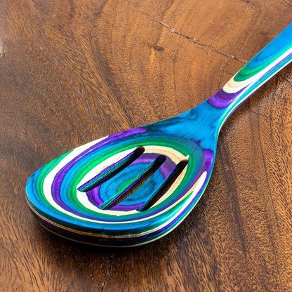 Totally Bamboo Baltique Mumbai Collection 12-1/2" Wooden Cooking Spoon - Image 3