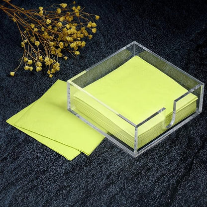 Boao 4 Pieces Acrylic Cocktail Napkin Holder - Image 4