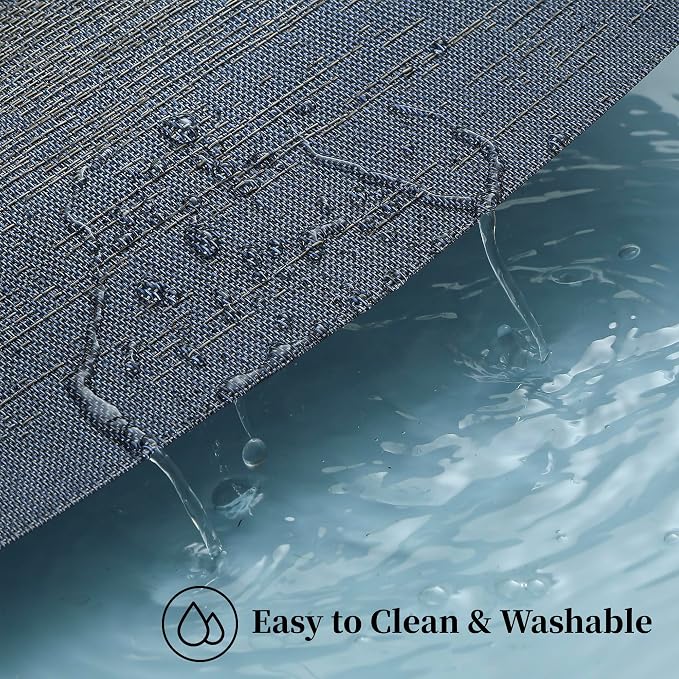 Leetaltree Denim Blue Placemats Set of 12 - Image 5