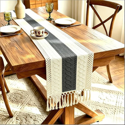Boho Table Runner for Home Decor - Image 5