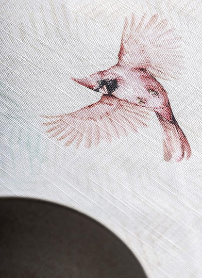 Maison d' Hermine Table Cloth Rectangle Table 100% Cotton 70 x 90 Inches Tablecloth Reusable Decorative for Dining Room Farmhouse Home Valentines Day Decorations Spring Summer - Flying Birds