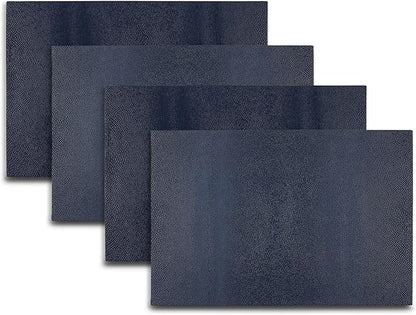 Placemats Set of 4 12" x 18" Heat-Resistant Table Mats for Dining Table Set for 4 Kitchen & Dining Room Decor Farmhouse, Boho, & Modern Style Easy to Clean, Durable & Stylish Table Decor