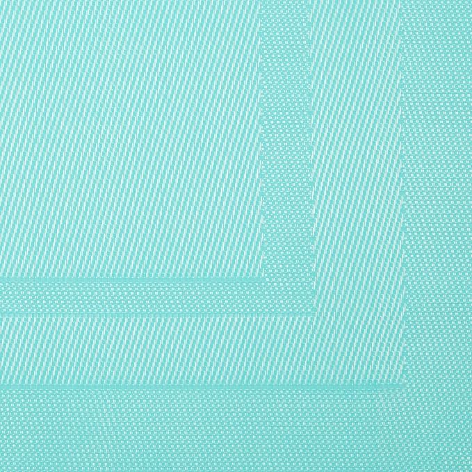 DII PVC Tabletop Collection Woven Indoor/Outdoor, Placemat Set, 6 Piece - Image 2