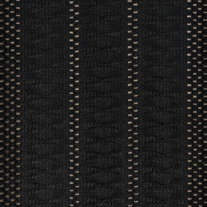 Macrame Style Boho Table Runner, 12x48 Inch Black | Woven Boho Table Runner - Image 6