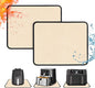 Heat Resistant Mats for Countertop - Fireproof 15x18 in Heat Resistant Mats for Air Fryer - Kitchen Countertop Protector for Air Fryer, Coffee Maker, Stand Mixer, Toaster, Oven 2PCS - Khaki