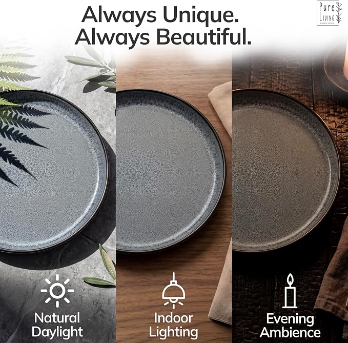 32 Piece Stoneware Dinnerware Set - Image 7