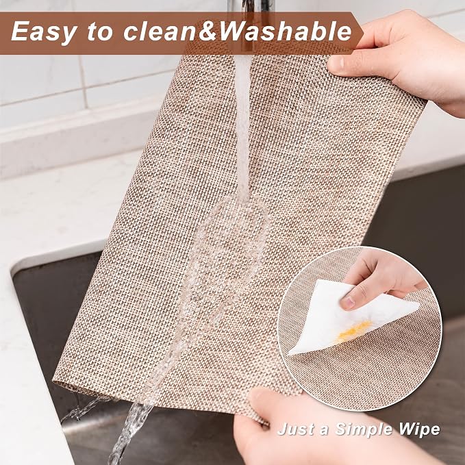 Placemats Set of 4 Washable Indoor | Outdoor Vinyl Place Mats - Image 5
