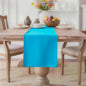 MEANMOY Teal Table Runner 36 Inches Long Waterproof Table Runners | Washable by MEANMOY