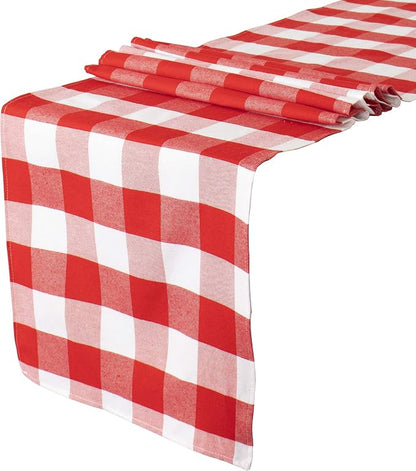 ShinyBeauty Buffalo Check Table Cover by ShinyBeauty