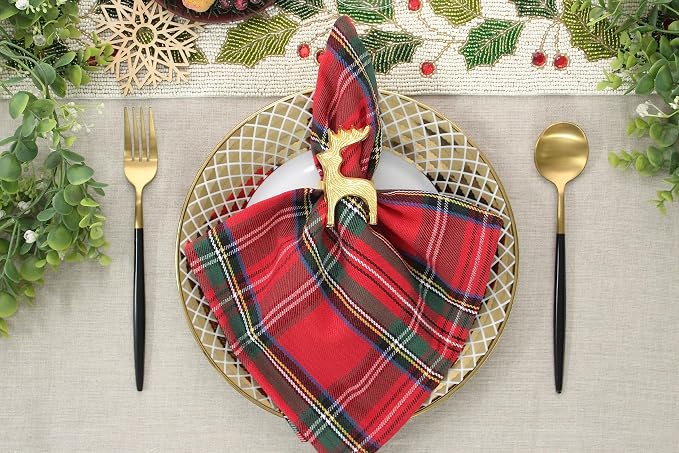 COTTON CRAFT Christmas Napkin Rings - Image 5