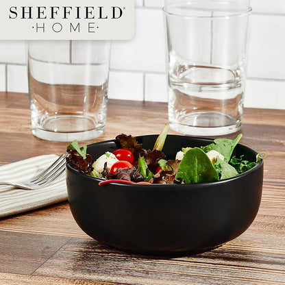 Sheffield Home Large Stoneware Cereal Bowls - Image 5