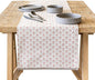 Over&Back 18x90 Hand-Blocked Printed Cotton Table Runner by overback