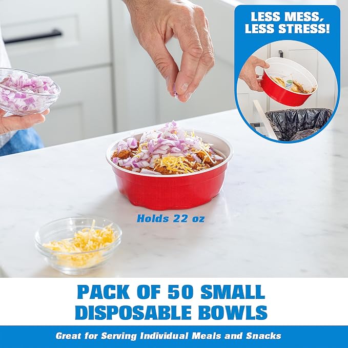 GoBig Red Party Cup Bowls - Image 2