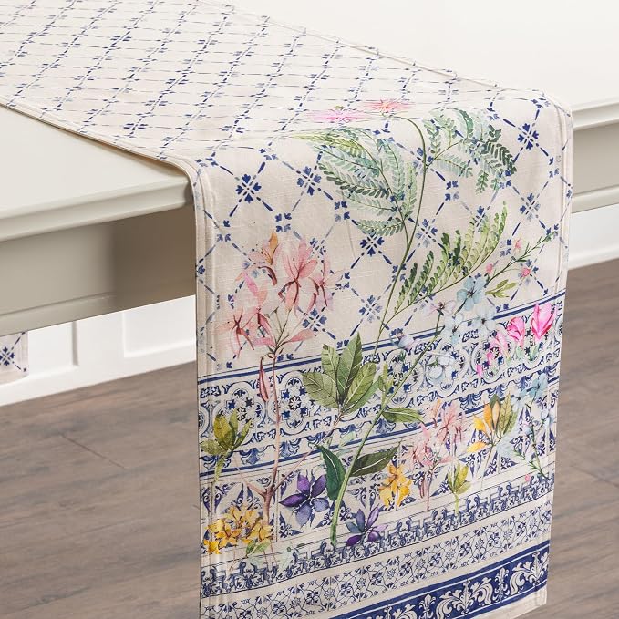 Maison d' Hermine Table Runner 100% Cotton 14.50" x 108" | Table Runners 108 - Image 9