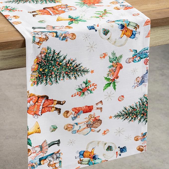 Maison d' Hermine Table Runner 100% Cotton 14.50" x 108" | Table Runners 108 - Image 9