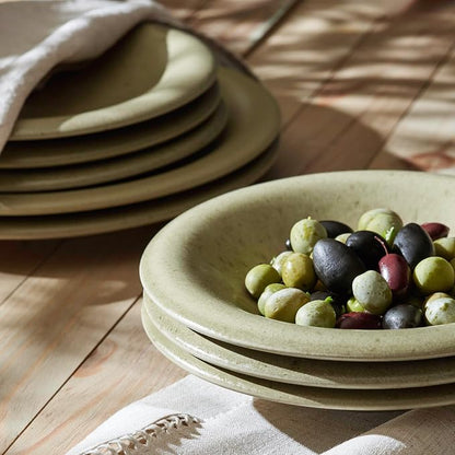 Porto by Stone Lain Aro 12-Piece Premium Kitchen & Dining Dinnerware Set - Image 2