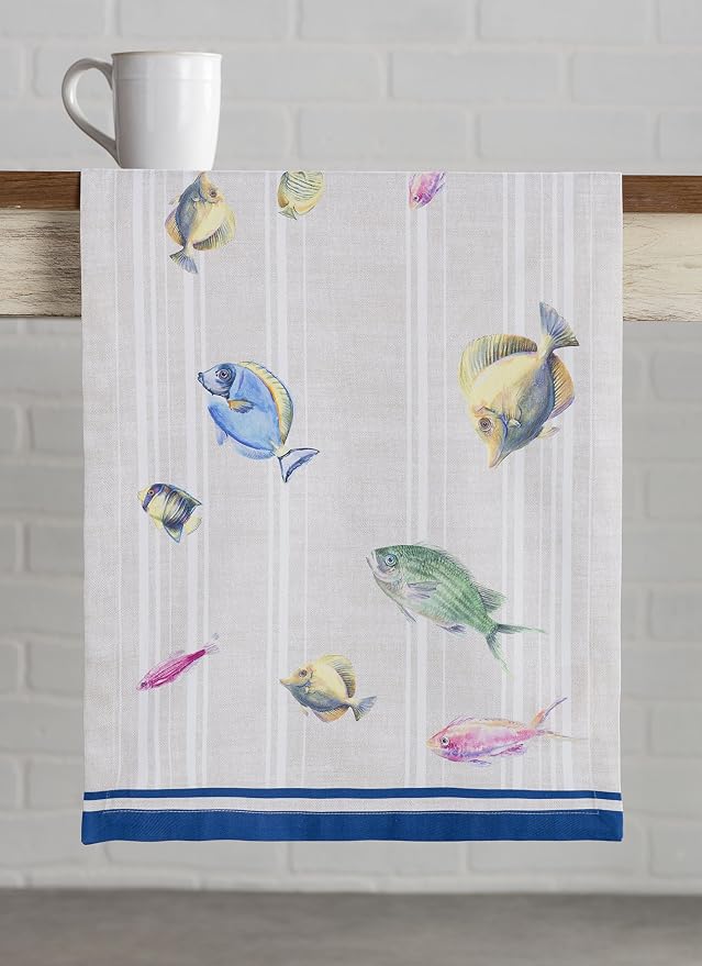 Maison d' Hermine Table Runner 100% Cotton 14.50" x 108" | Table Runners 108 - Image 7
