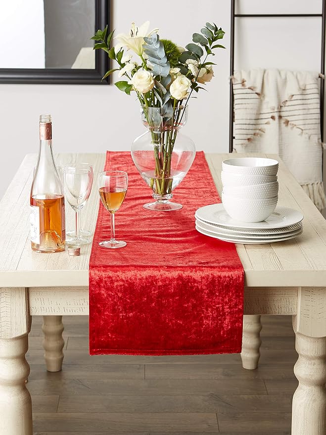 DII Velvet Collection Tabletop, Table Runner - Image 10