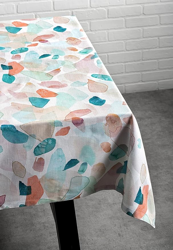 Maison d' Hermine Table Cloth Rectangle Table 100% Cotton 70 x 120 Inches Tablecloth Reusable Decorative for Dining Room Farmhouse Home Valentines Day Decorations Spring Summer - Summer Picnic