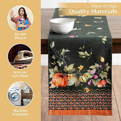 Maison d' Hermine Table Runner 100% Cotton 14.50" x 108" | Table Runners 108 - Image 3