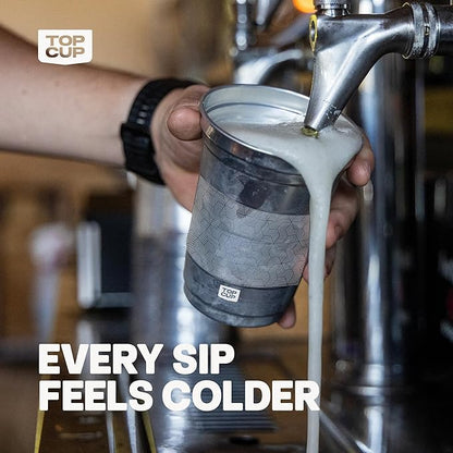 Top Cup – 24 Ounce, Reusable Aluminum Party Cups | Stealth Design | Cold-Holding - Image 5