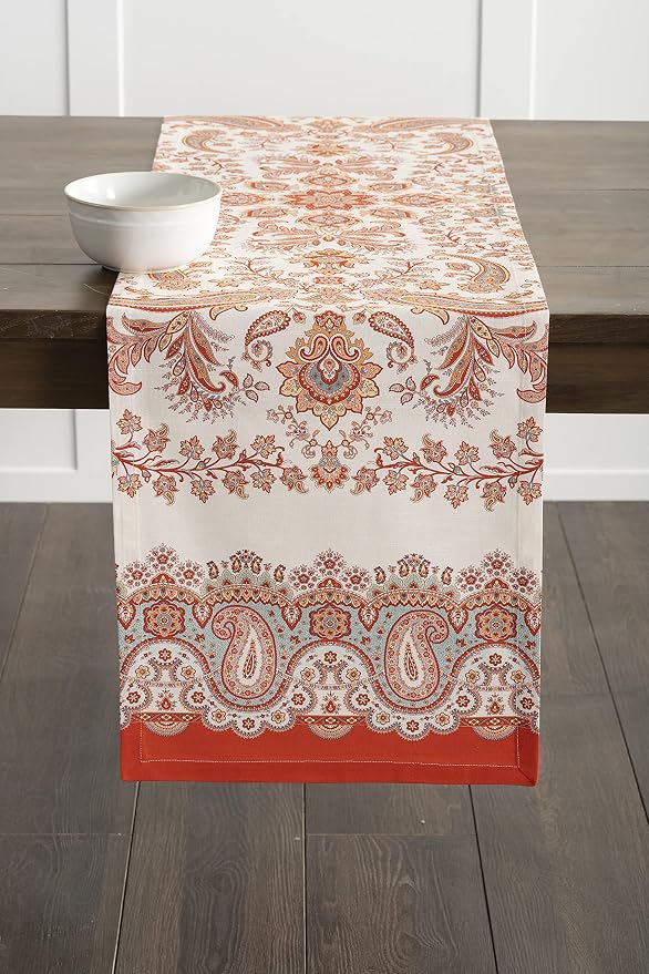 Maison d' Hermine Table Runner 100% Cotton 14.50" x 108" | Table Runners 108 - Image 9