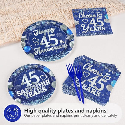 96Pcs 45th Anniversary Decorations - Image 4