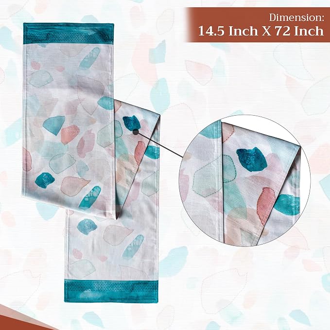 Maison d' Hermine Table Runner 100% Cotton 14.50" x 72" | Table Runners 72 - Image 4