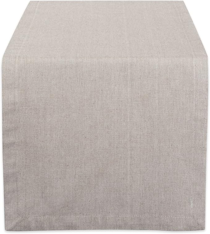 DII Chambray Kitchen, Tabletop Collection, 14x72 Table Runner by DII