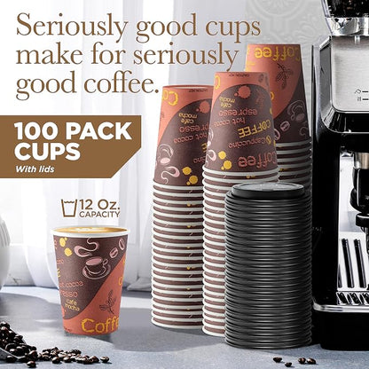 Shop Square Disposable Coffee Cups - Image 2
