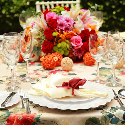 Premium Hard Plastic Round White Plates – 50 x 9” -Washable & Reusable - Image 3