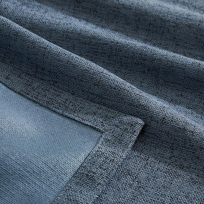 Burlap Style Farmhouse Table Runner, 14x36 Inches Blue | Thick Durable Fabric - Image 6