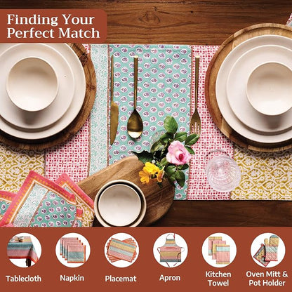 Maison d' Hermine Table Runner 100% Cotton 14.50" x 108" | Table Runners 108 - Image 4