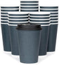 Disposable Coffee Cups With Lids - 12 oz Togo Coffee Cup With Lid. Large To Go by Glowcoast