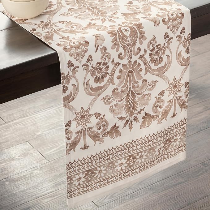 Maison d' Hermine Table Runner 100% Cotton 14.50" x 72" | Table Runners 72 - Image 9