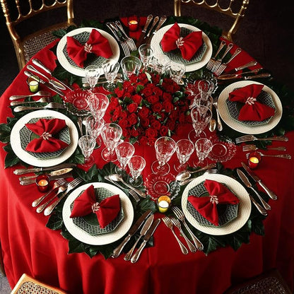 WILLBOND Leaf Napkin Rings Holders Fall Party Napkin Rings - Image 7
