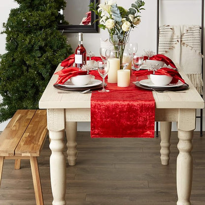 DII Velvet Collection Tabletop, Table Runner - Image 7