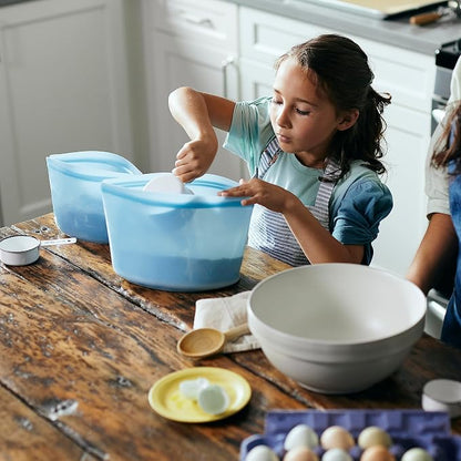 Stasher Premium Reusable Silicone Food Storage Bowl, 8-Cup | Food-Safe Silicone - Image 8