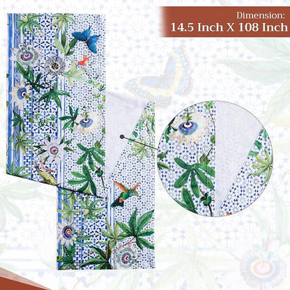 Maison d' Hermine Table Runner 100% Cotton 14.50" x 108" | Table Runners 108 - Image 4