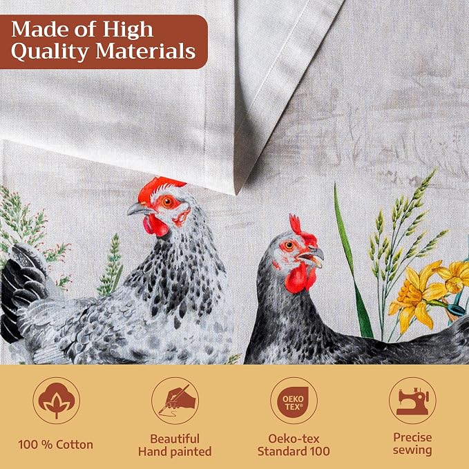 Maison d' Hermine Table Runner 100% Cotton 14.50" x 72" | Table Runners 72 - Image 3