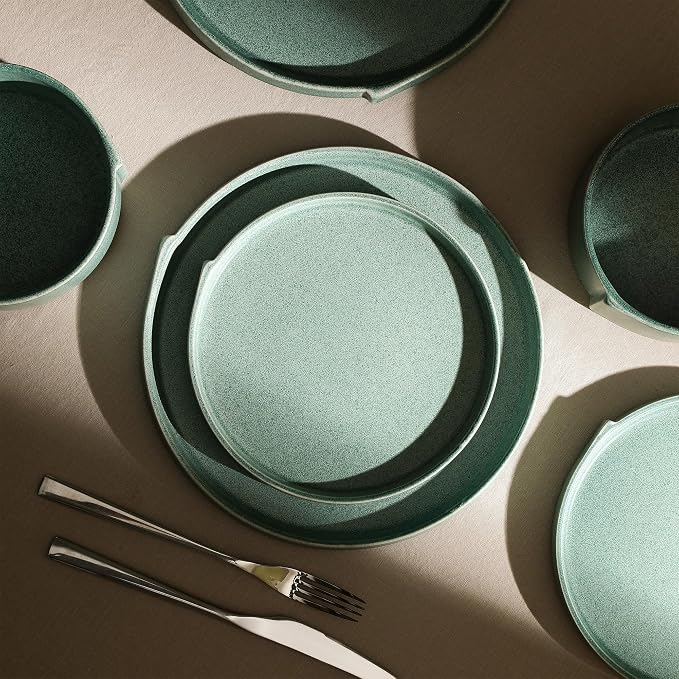 Stone Lain Bao 4-Piece Dinner Plate Set Stoneware - Image 4