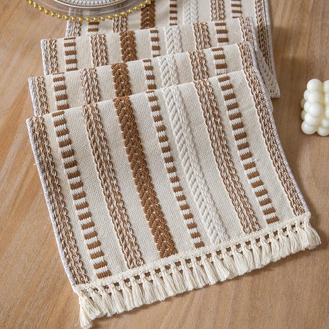 Caflife Boho Table Runner 72 Inchs Long, Dining Room Home Decor - Image 5