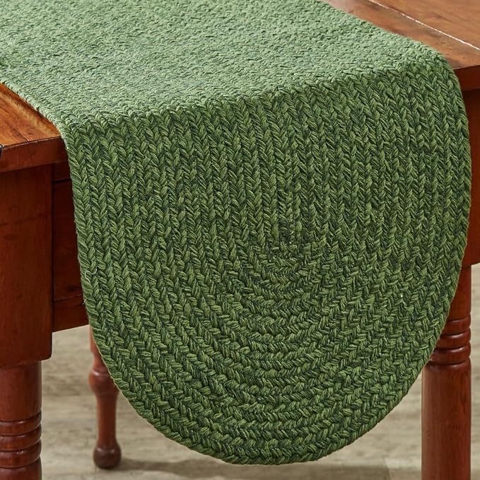 Park Designs Basil Spice Bin Table Runner 15" x 36", Braided | Cotton | Thickly - Image 6